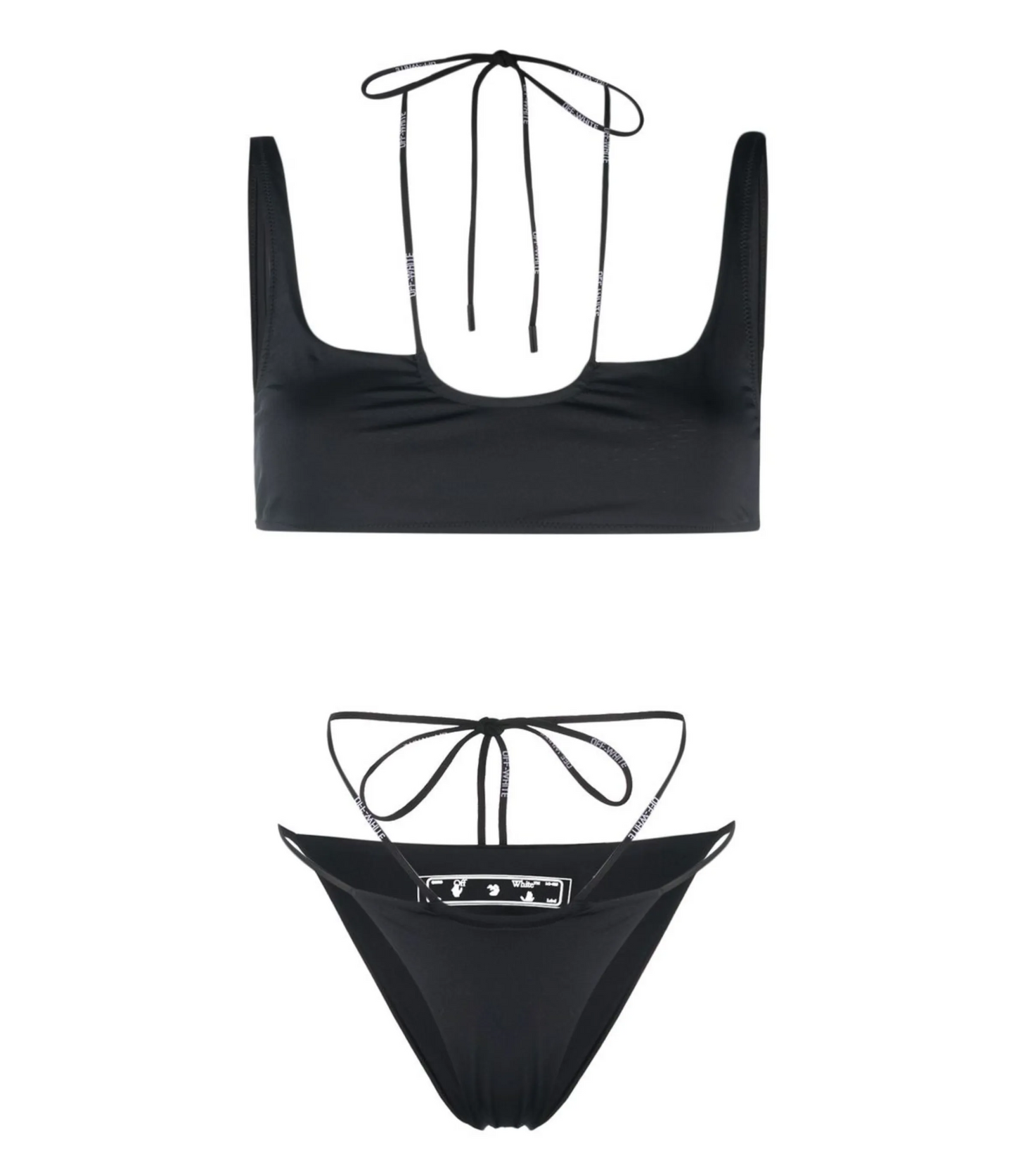 Traje de Baño Off White Dama Bikini