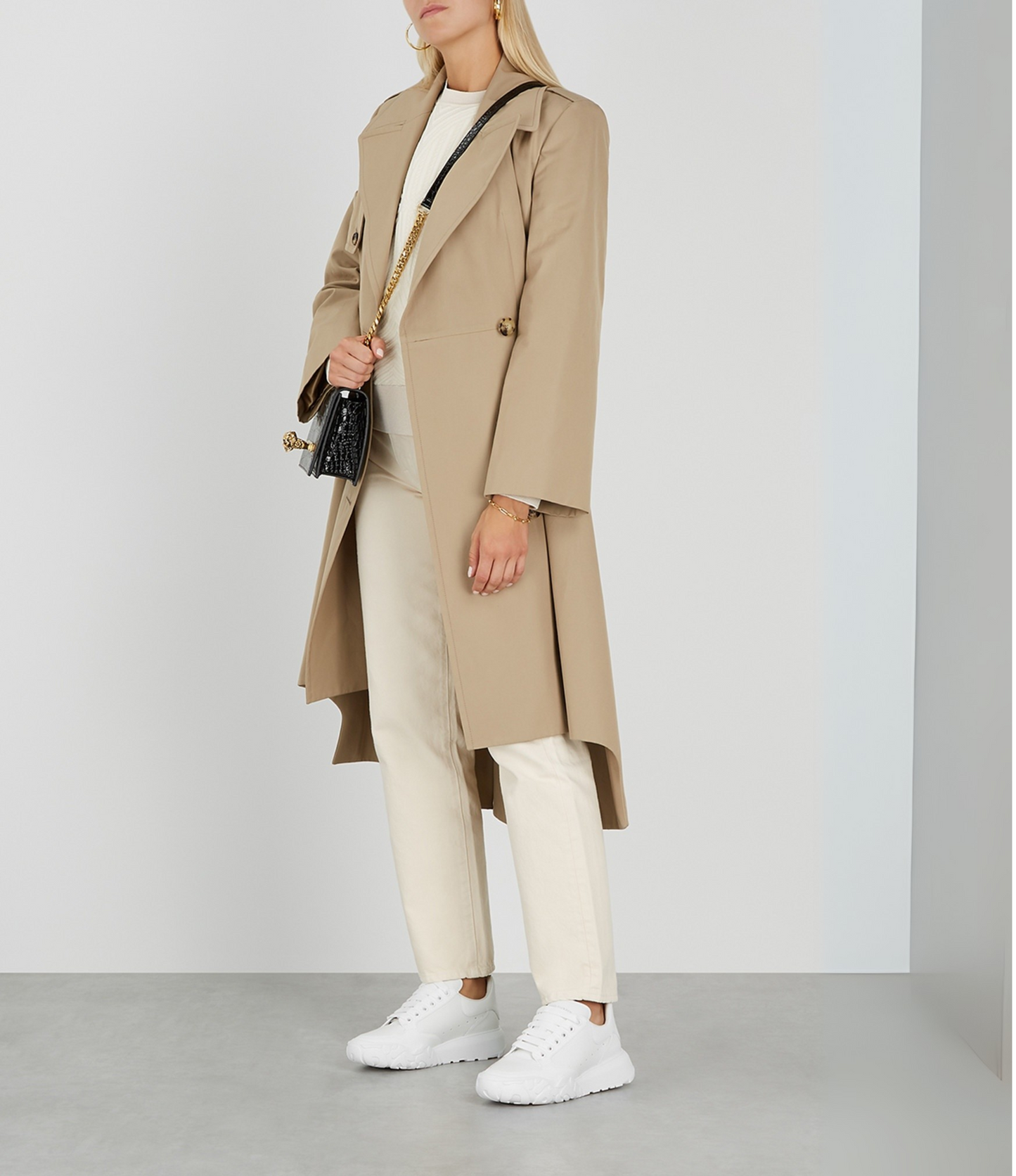 Tenis Alexander McQueen Court Blanco