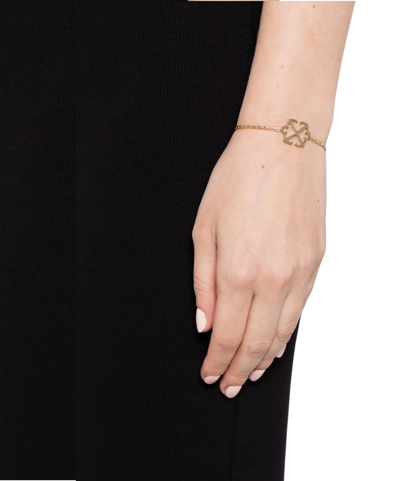 Brazalete Off White Dorada Arrow