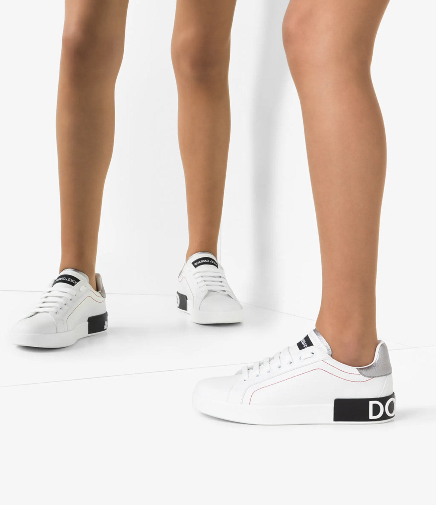 Tenis Dolce Gabbana Portofino Blanco Dama