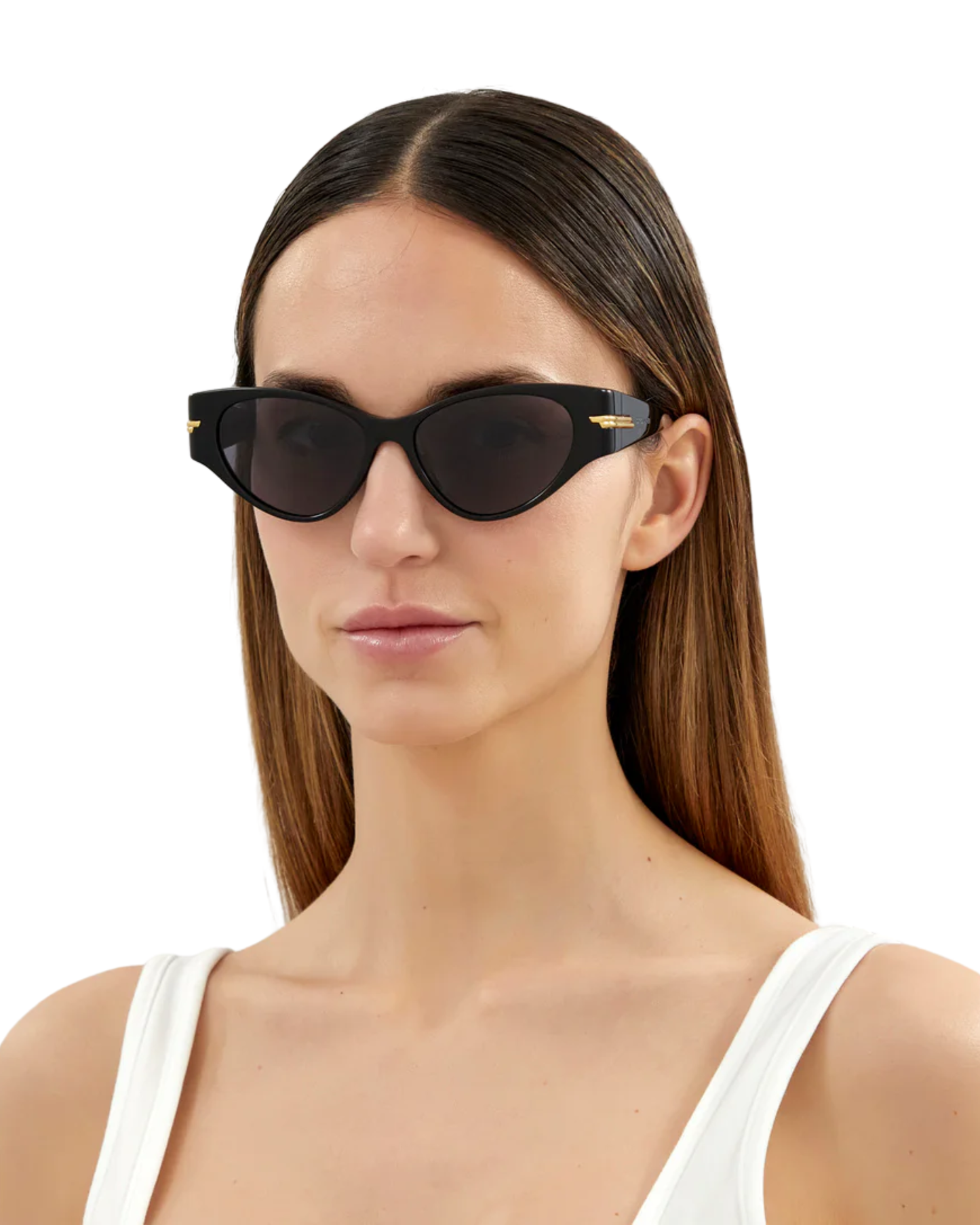 Bottega Veneta Lentes de Sol Mujer Havana Gris