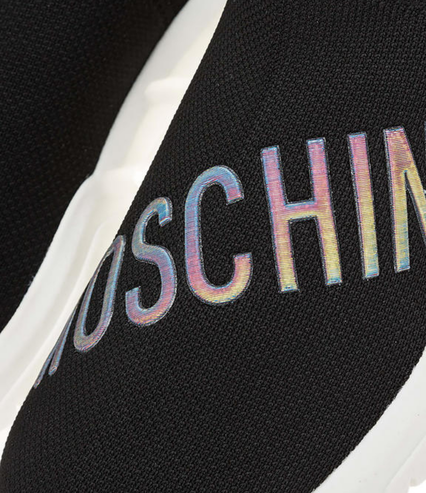 Sneakers Moschino Slip On Negro