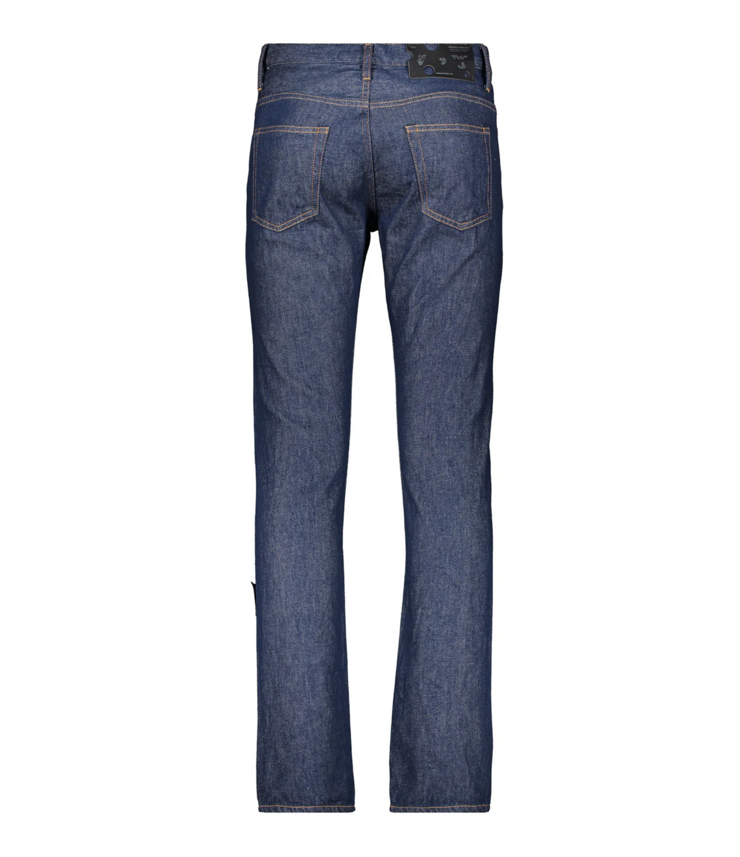 Jeans Off White Slim Azul