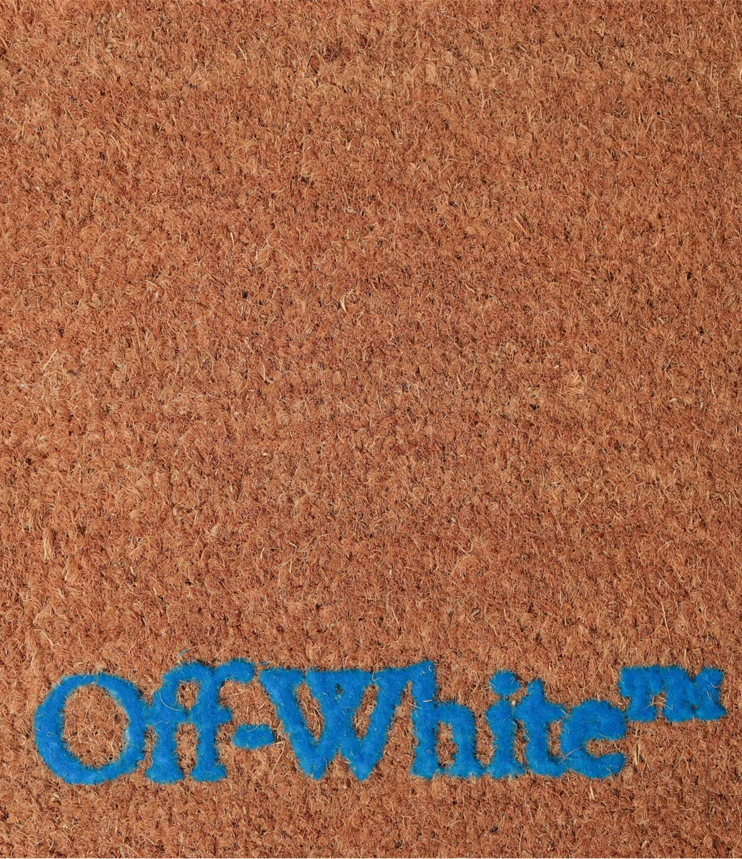 Tapete Off White Meteor Logo Azul