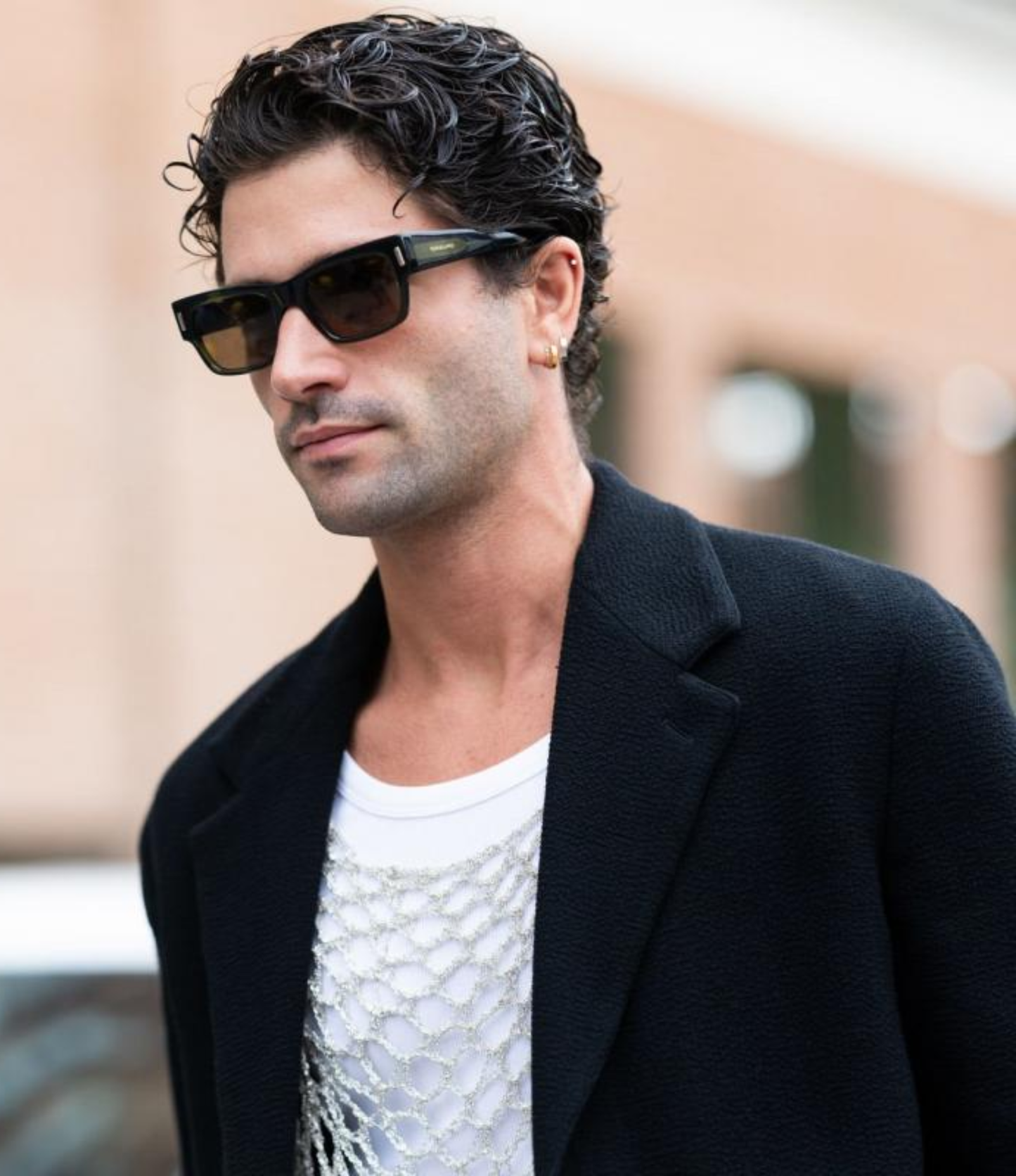 Lentes de Sol Ferragamo Rectangulares Hombre