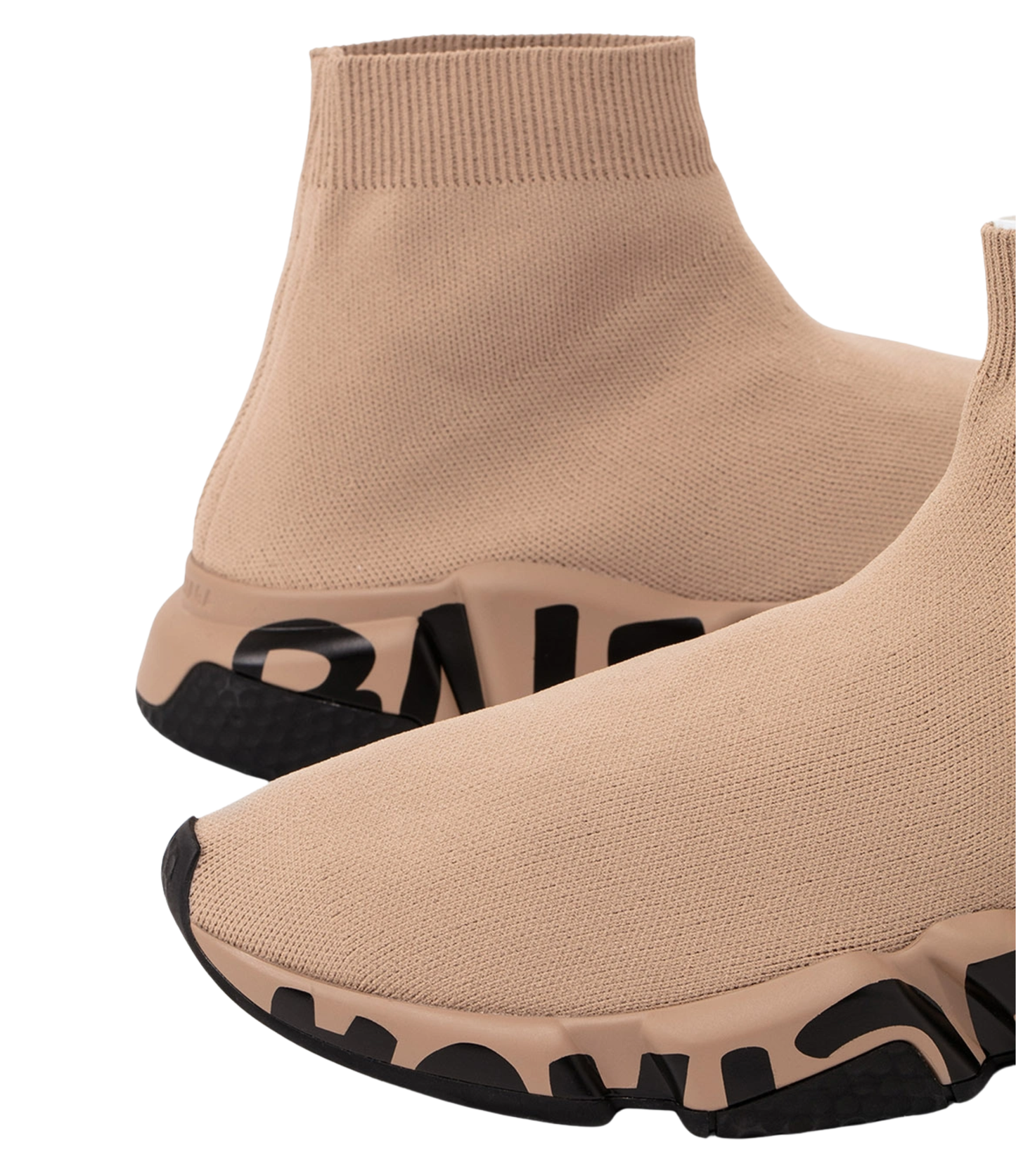 Tenis Balenciaga Speed Beige Graffiti