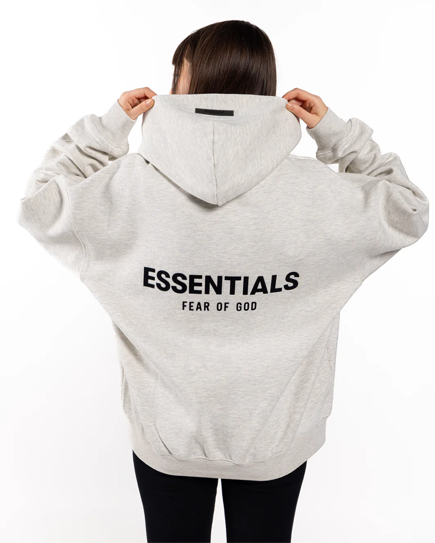 Hoodie Fear of God Essentials Light Oatmeal