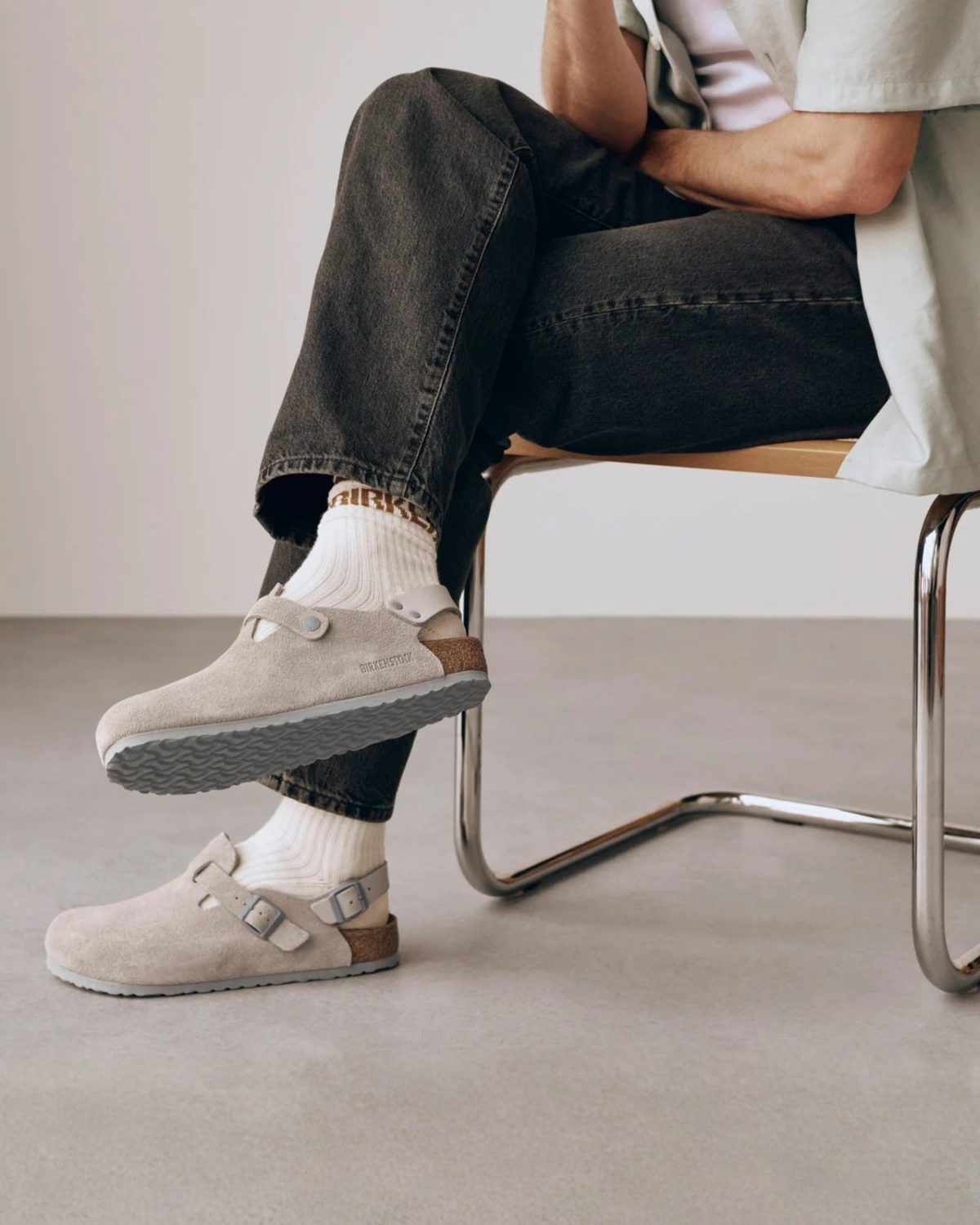 Birkenstock Tokio Stone Coin Gris
