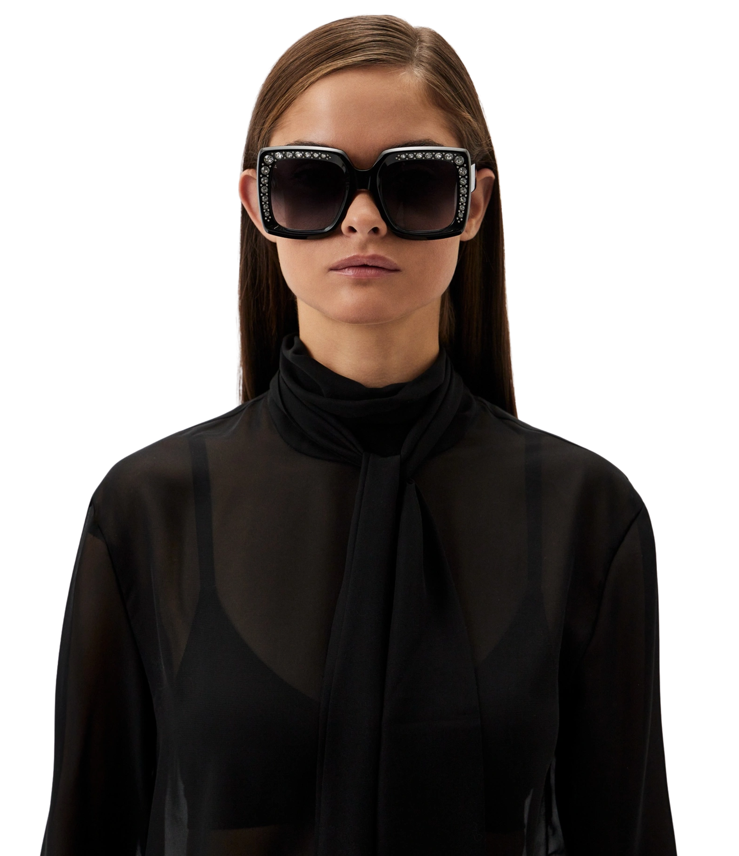 Lentes Carolina Herrera Cuadrados Negro
