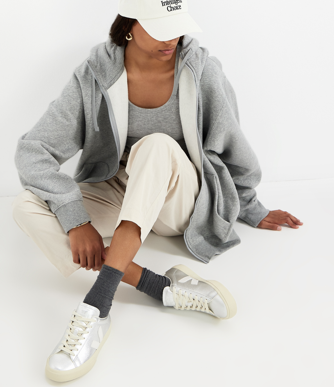 Tenis Veja Campo Plateado