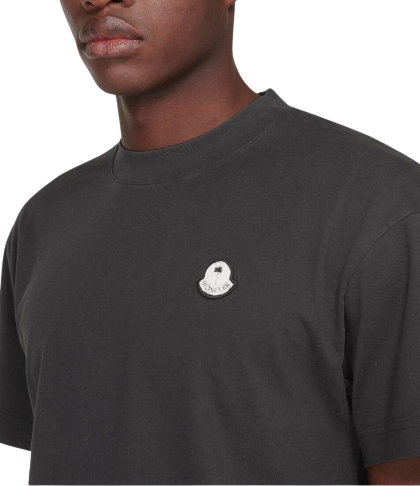 Tshirt Moncler x Palm Angels Negro