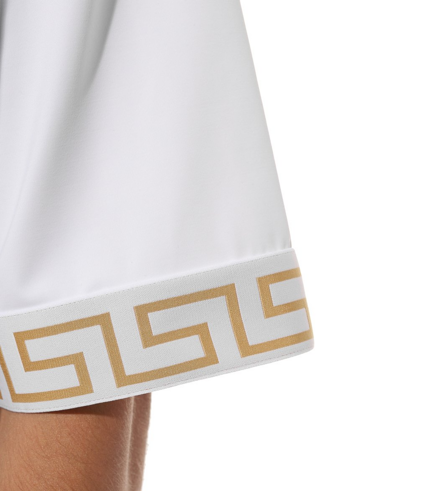 Playera Versace Blanca Greca Hombre