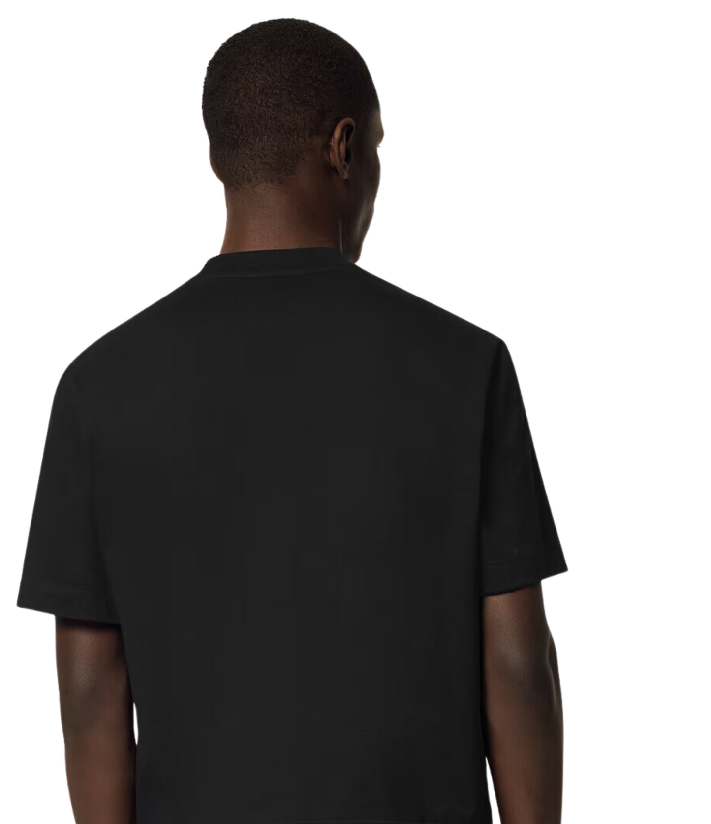 Playera Versace Negra Logo