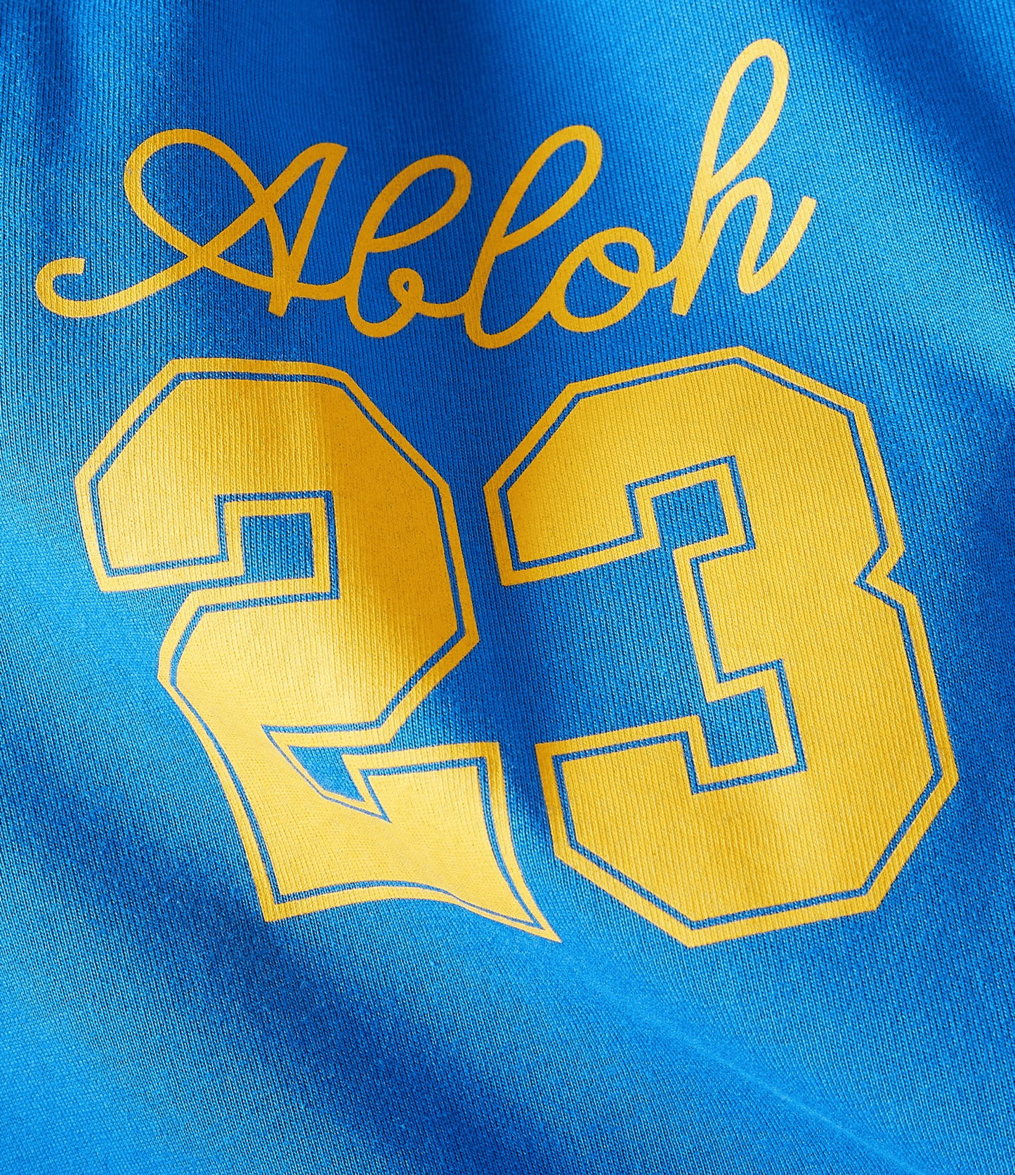 Playera Off White Azul Skate