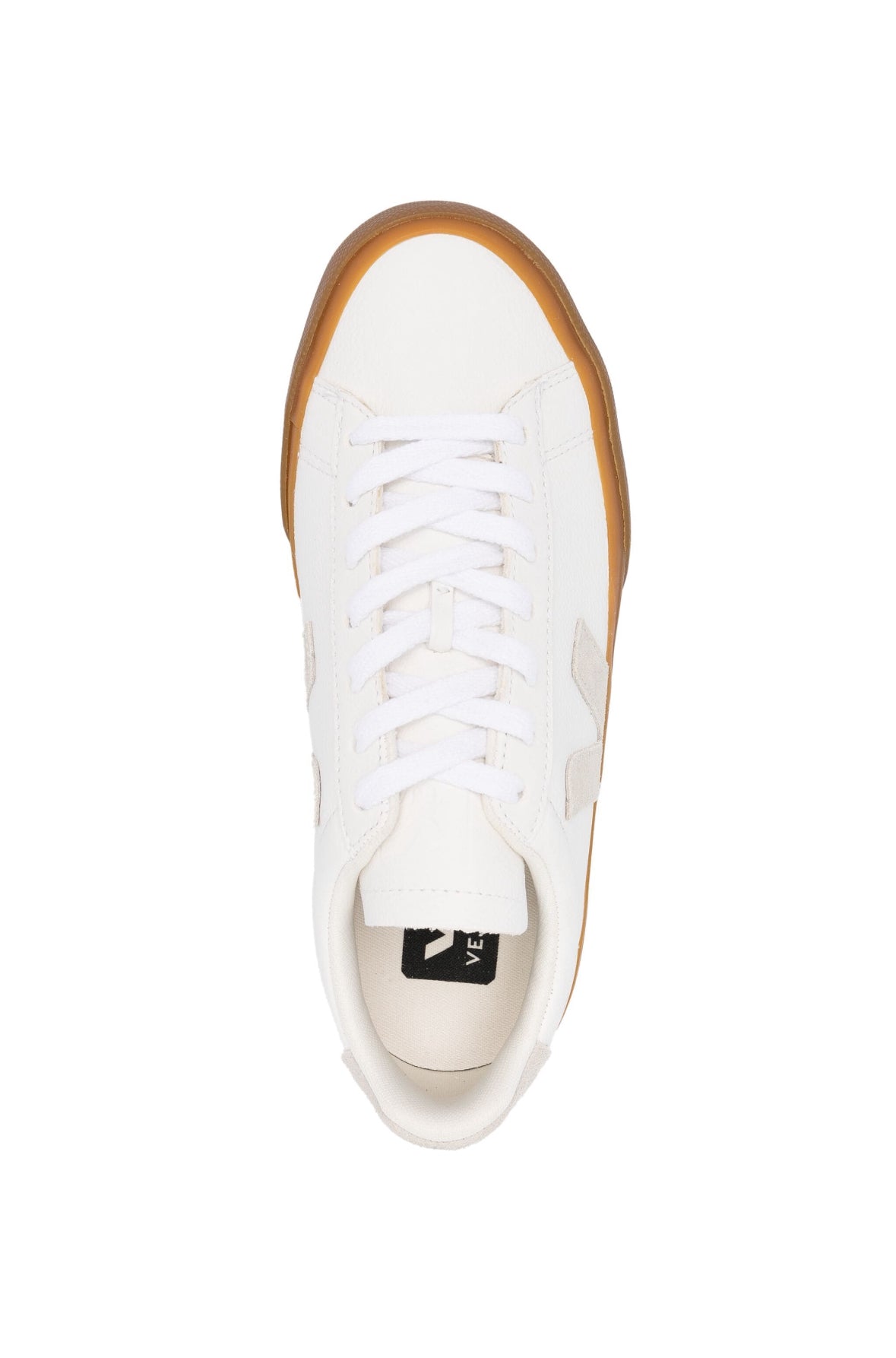 Tenis Veja Campo Blanco Gris