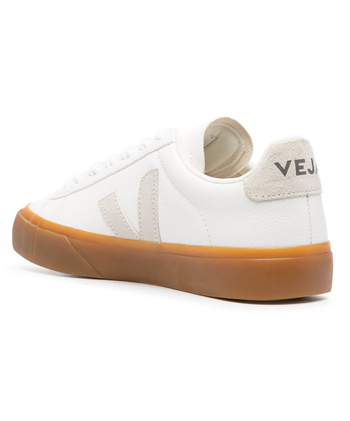 Tenis Veja Campo Blanco Gris