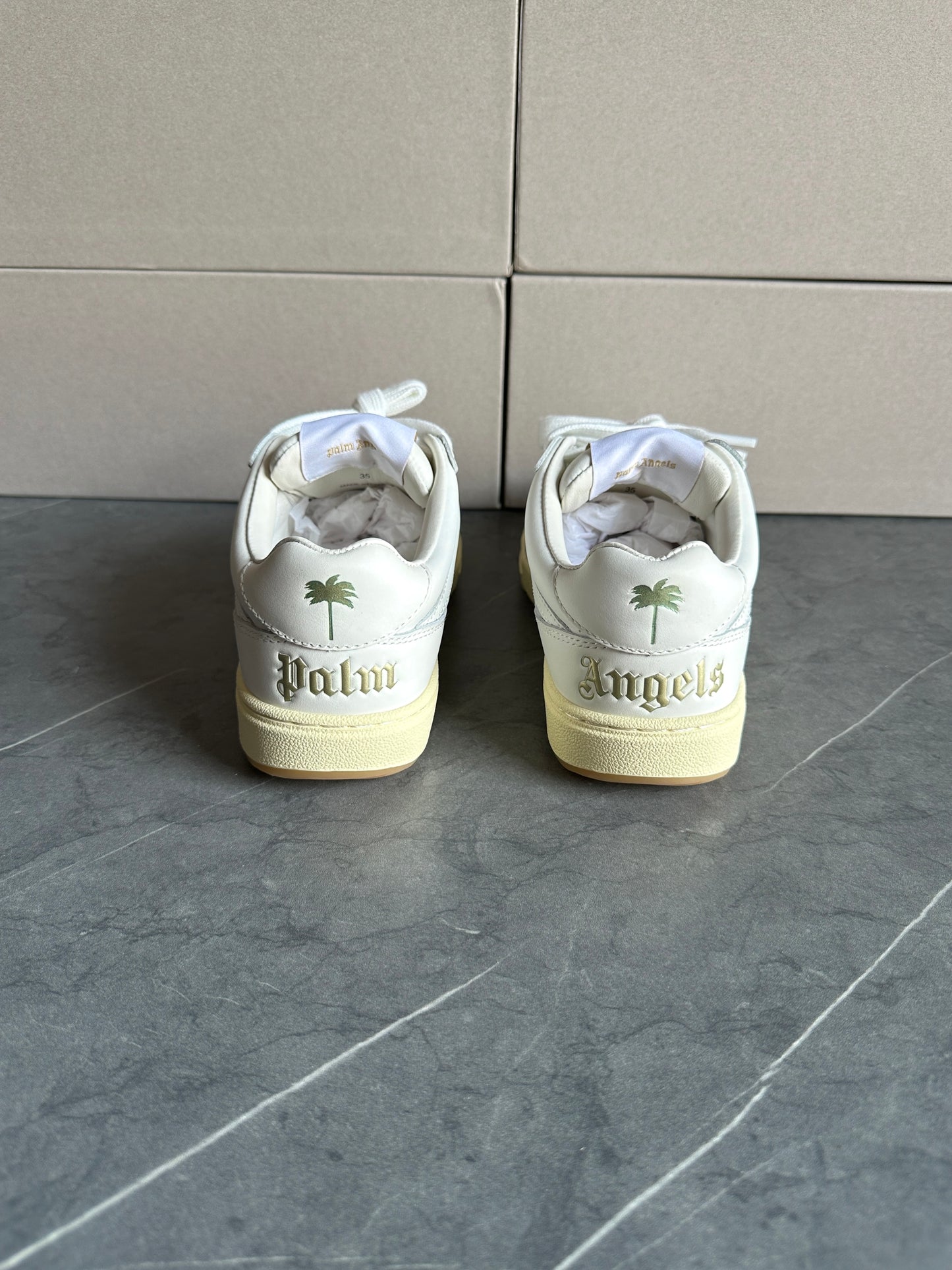 Sneakers Palm Angels University Blanco Dama