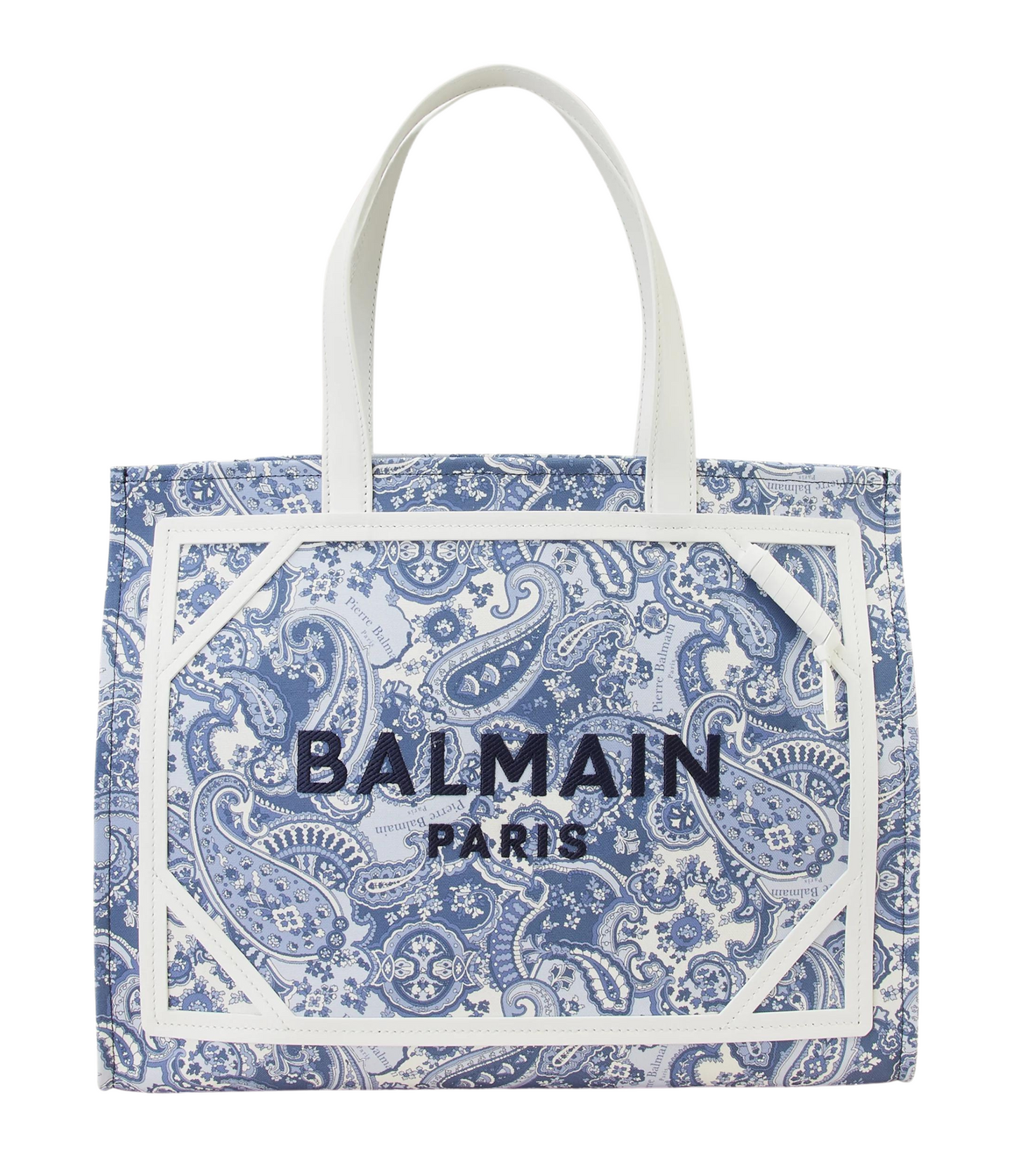 Bolsa Balmain Tote Mediana B Army