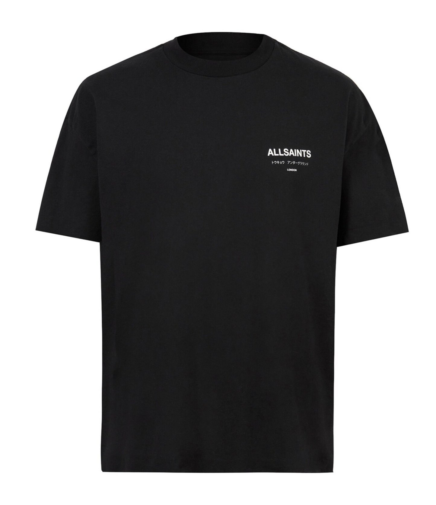 Playera AllSaints Negra Underground