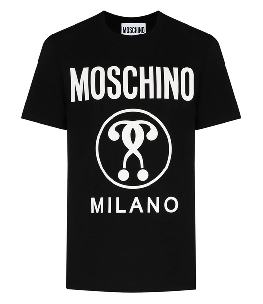 Playera Moschino Negra Interrogación