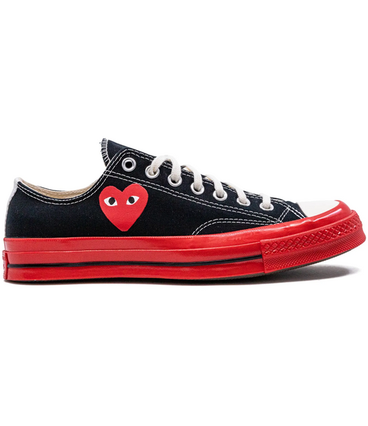 Comme Des Garcons Play Converse Suela Roja Low