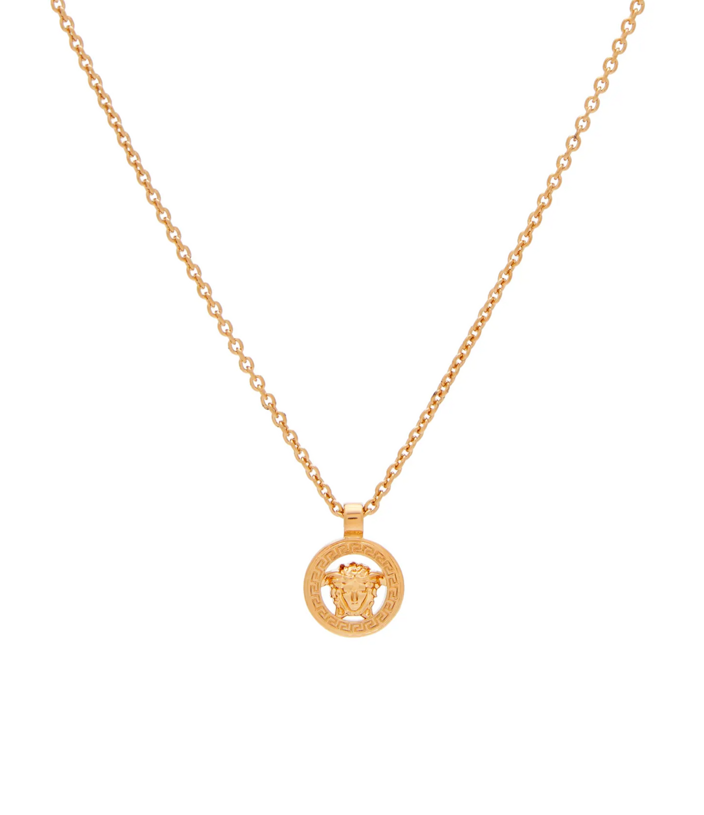 Collar Versace Medusa Dorado