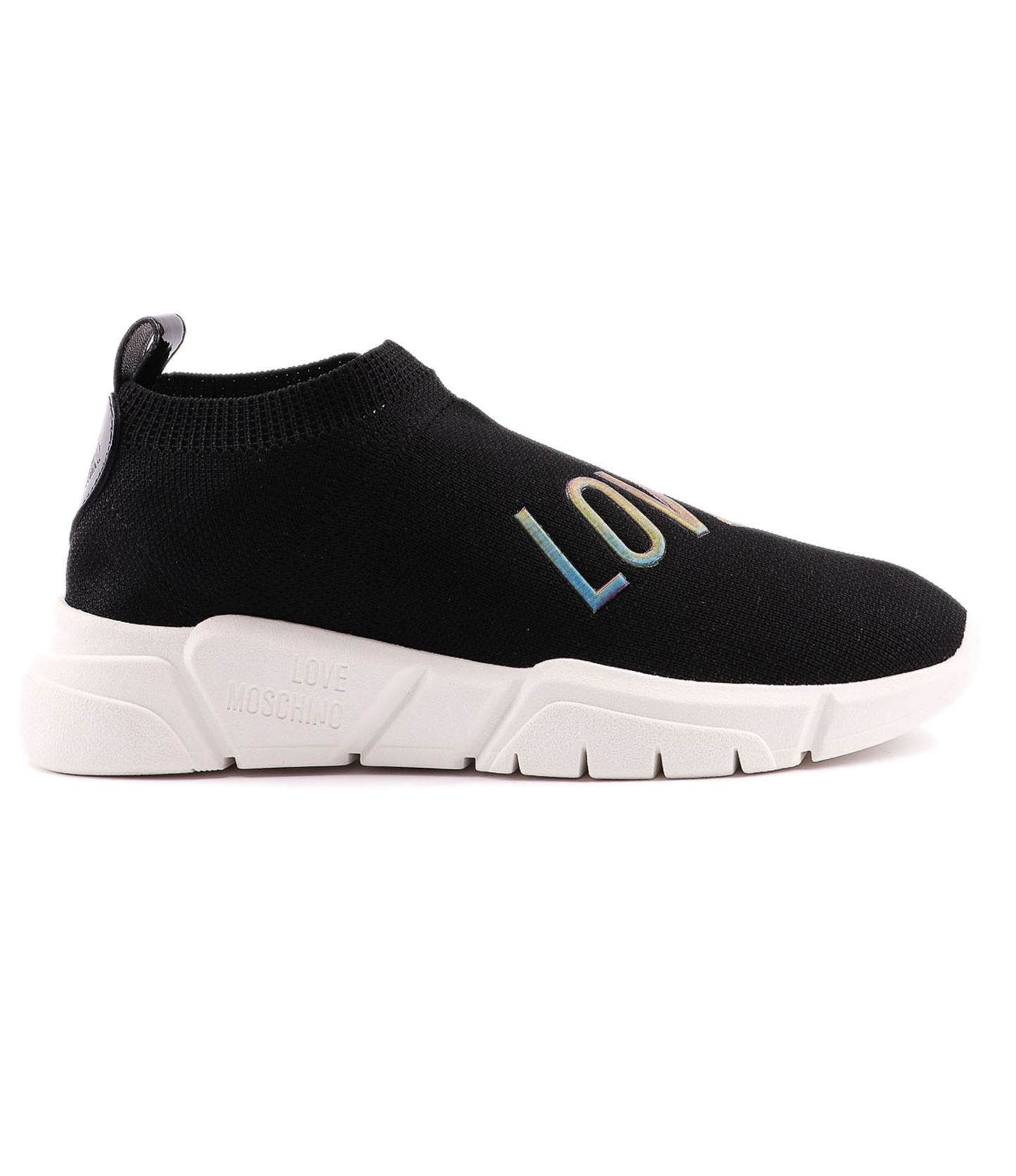 Sneakers Moschino Slip On Negro