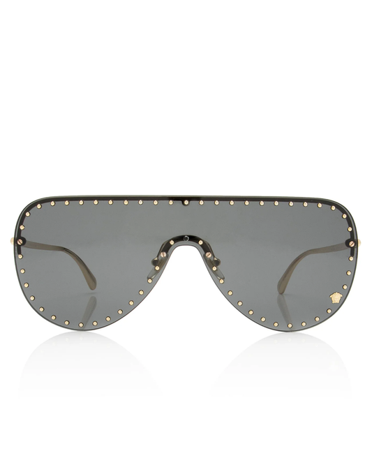 Versace Lentes de Sol Mujer Plateado