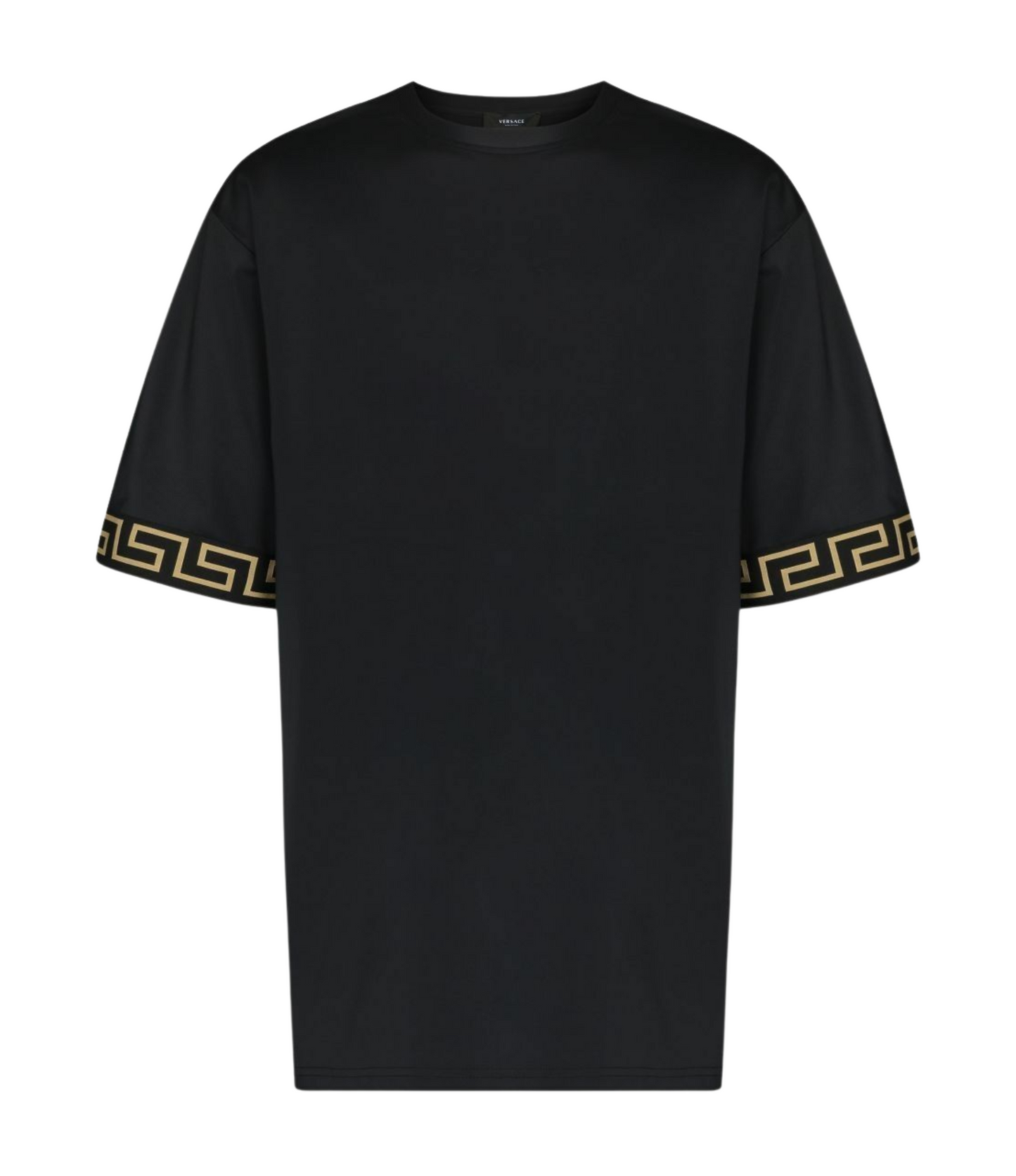 Playera Versace Negra Greca Hombre