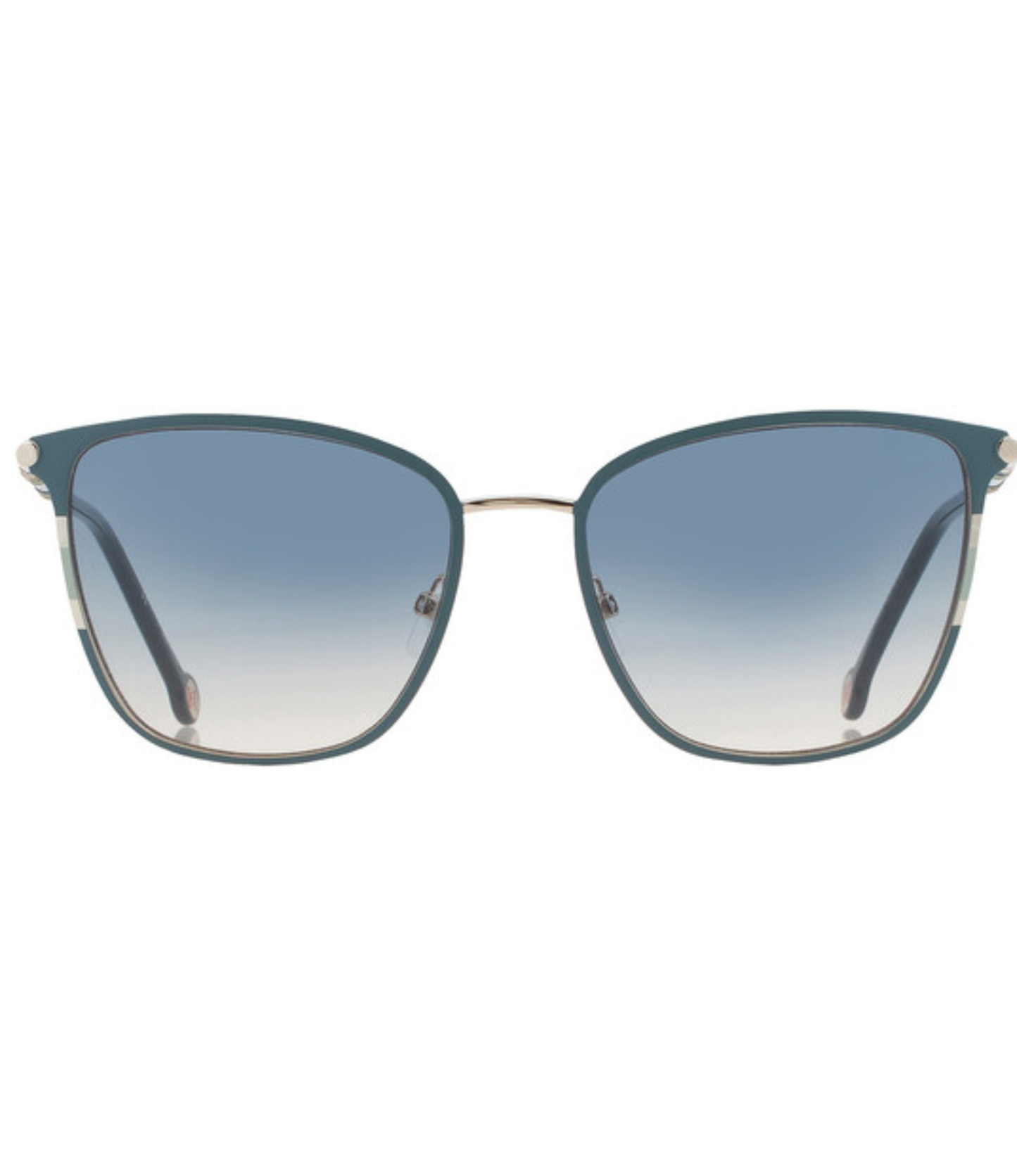 Lentes Carolina Herrera Rectangulares Azul