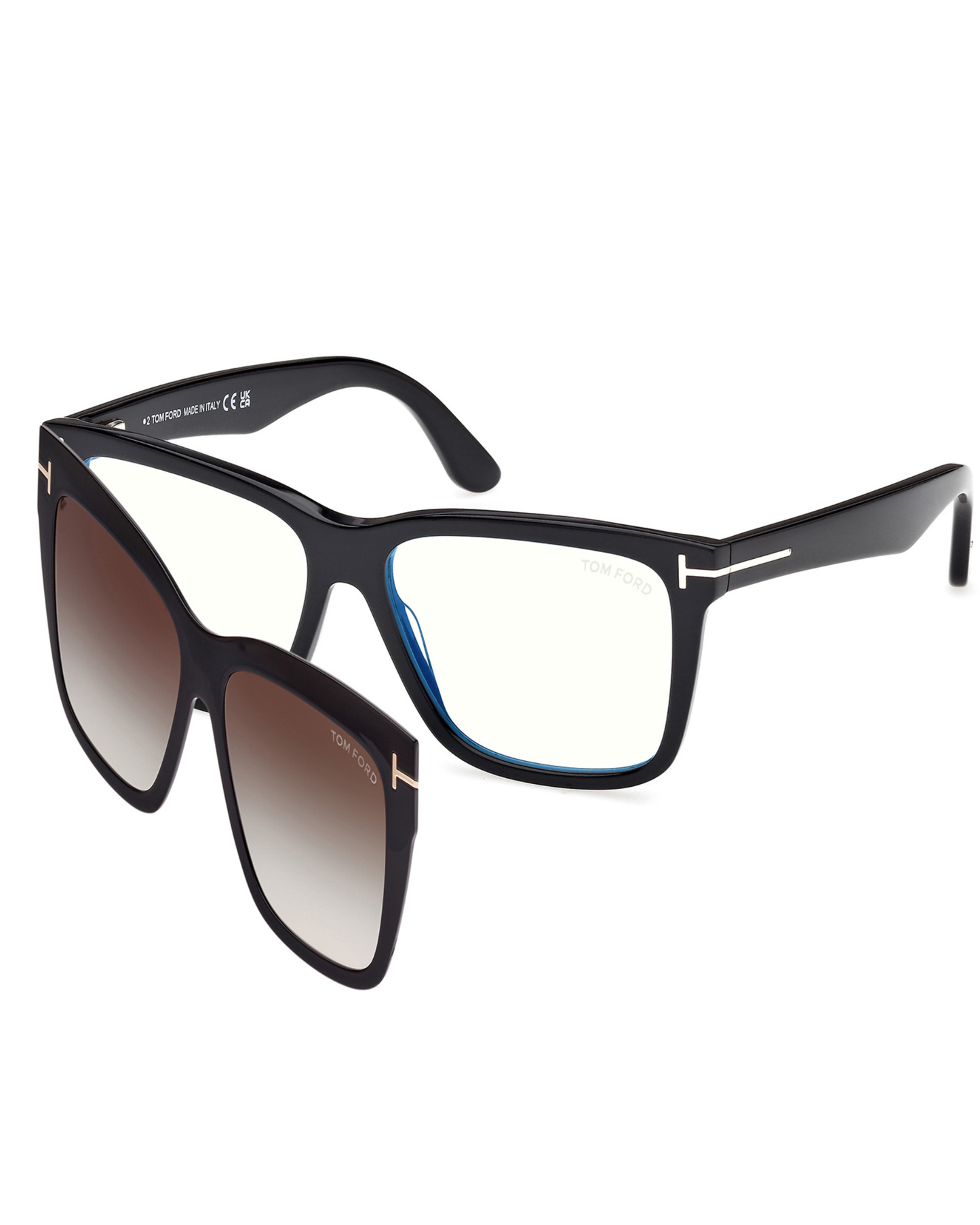 Tom Ford Lentes de Sol Mujer Havana 2 en 1