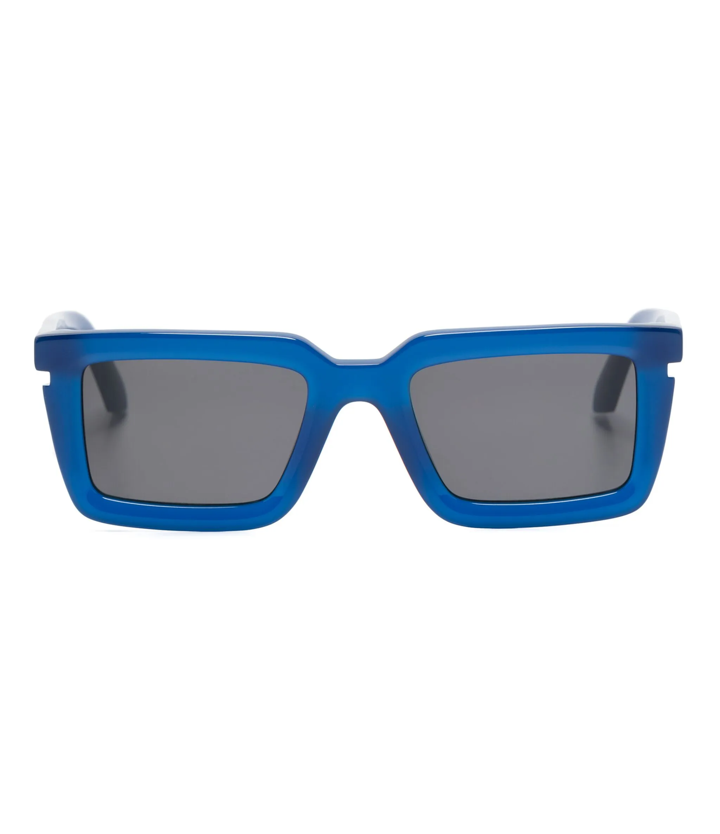Lentes Off White Azul Cuadrados Unisex
