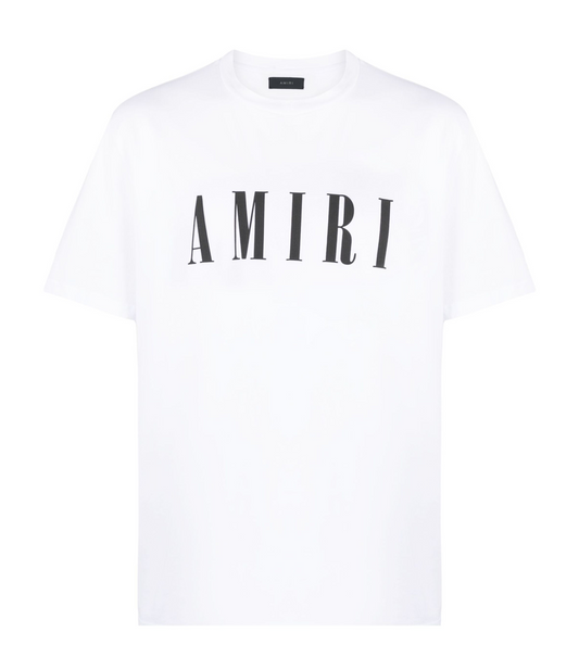 Tshirt Amiri Logo Blanca