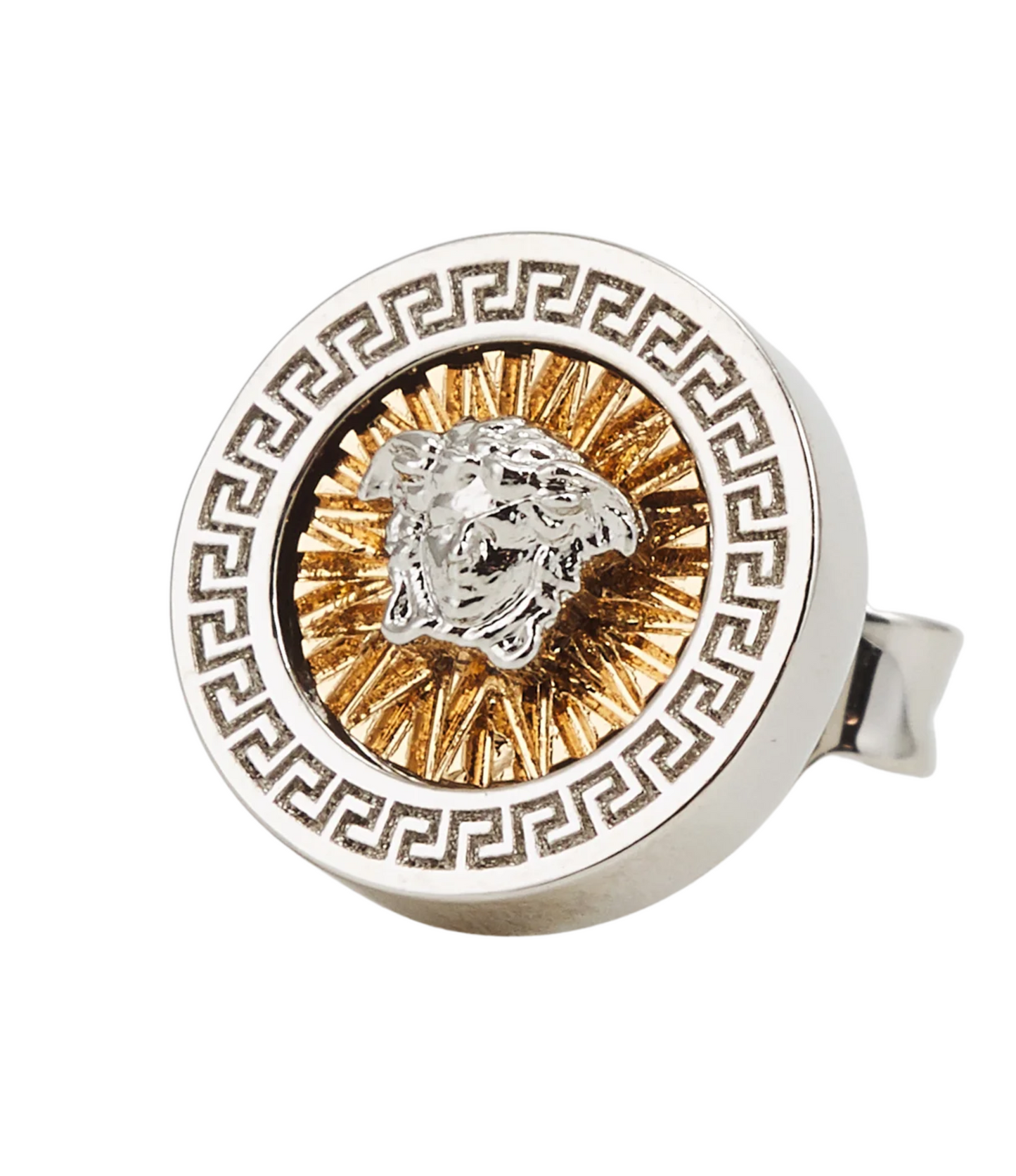 Aretes Versace Icon Plateado