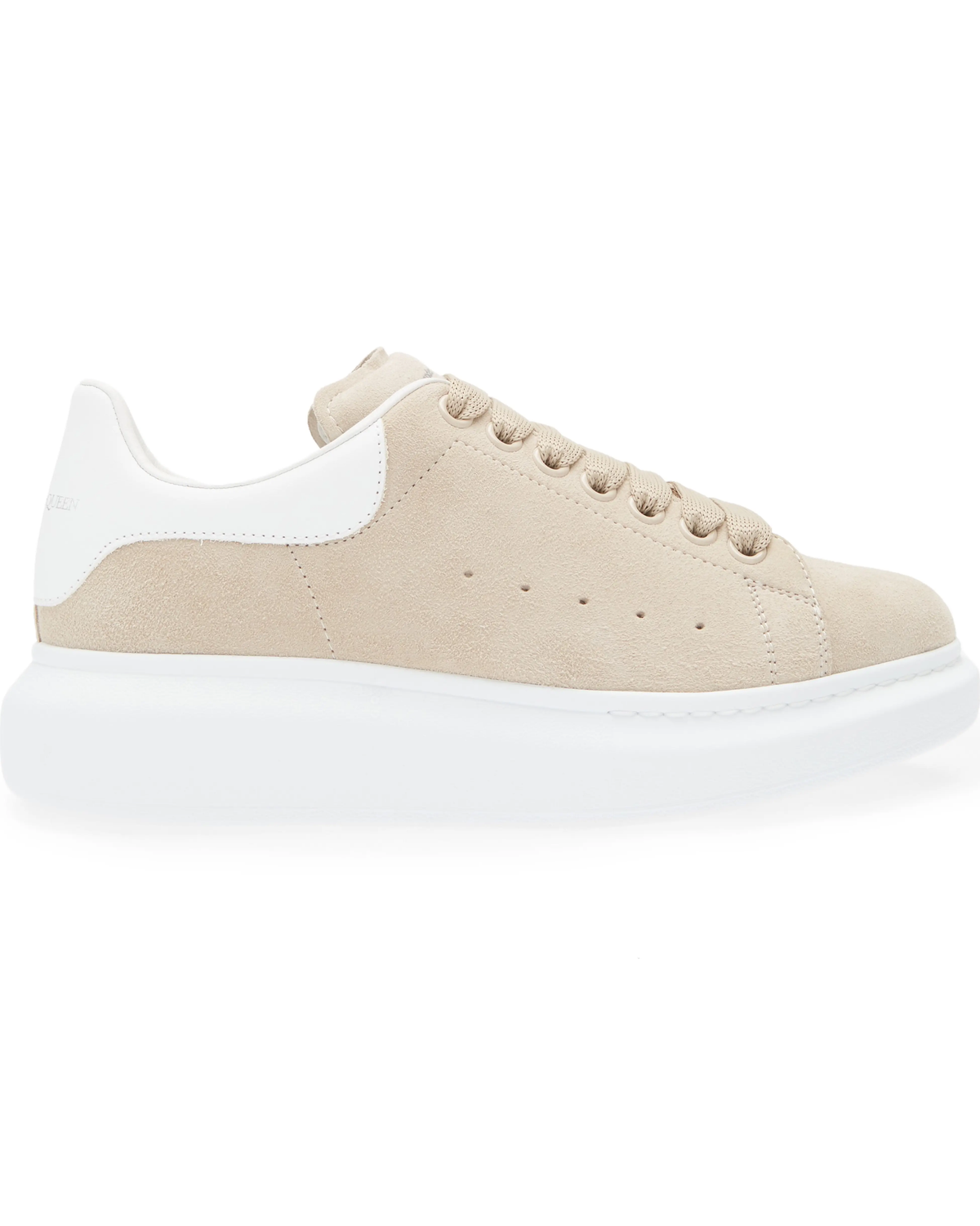 Tenis Mcqueen Beige Hombre