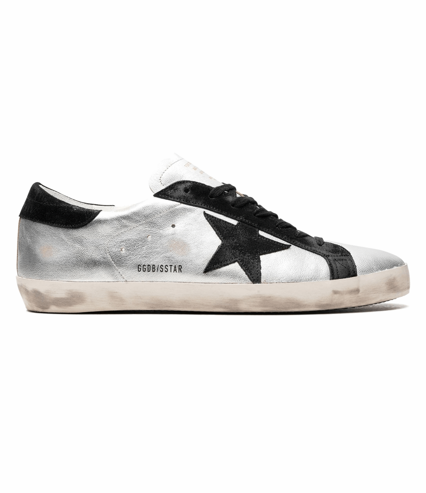 Tenis Golden Goose SuperStar Plateado