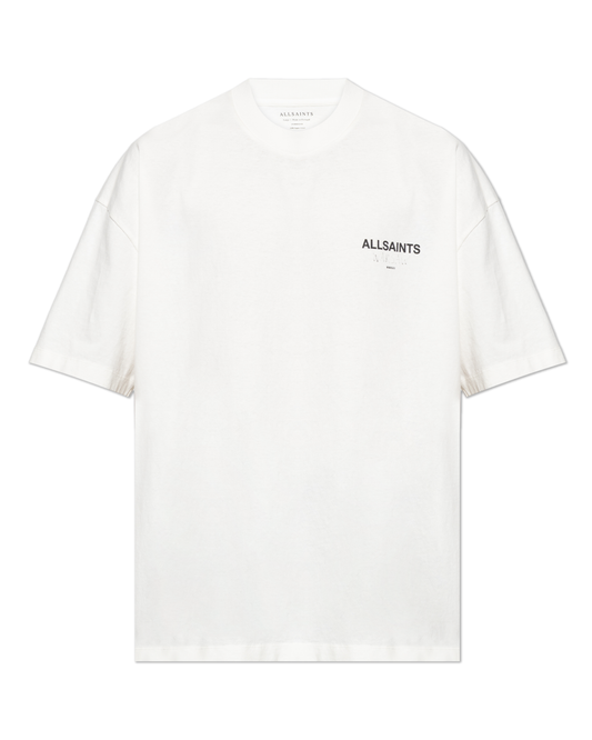 AllSaints Ashen Warsaw Playera Blanco