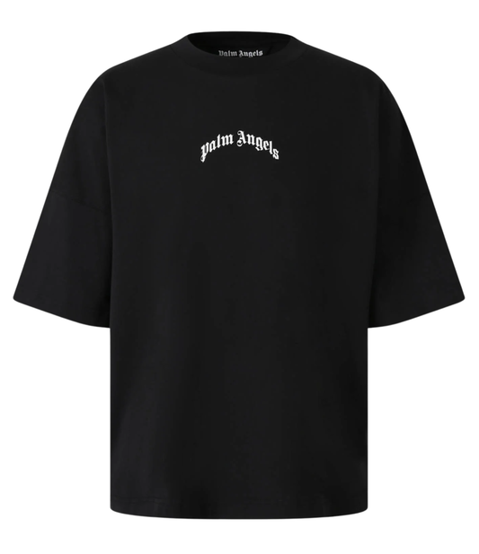 Playera Palm Angels Logo Negro