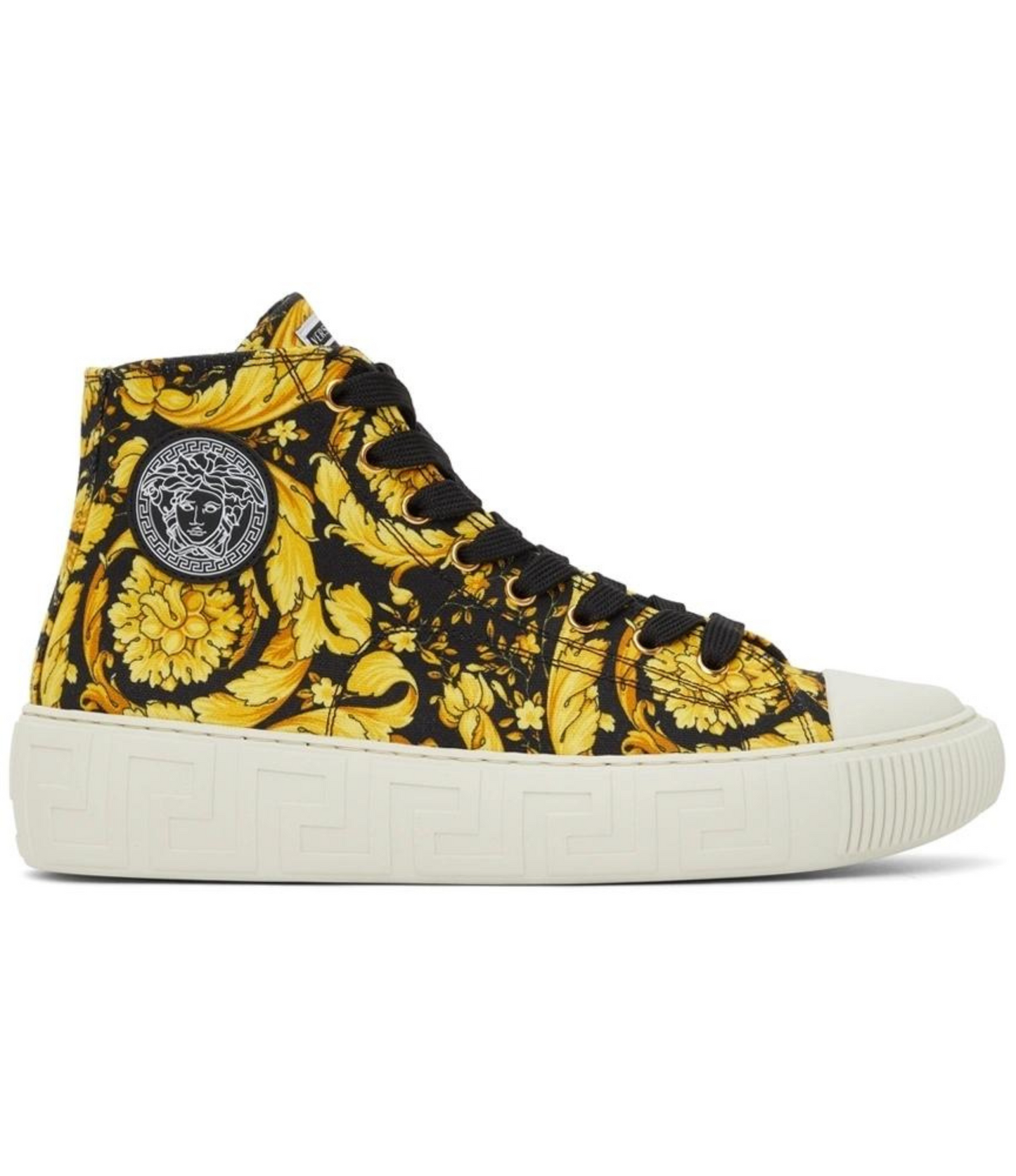 Snerakers Versace Barroco Amarillos