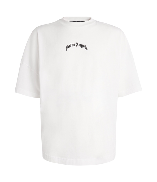 Playera Palm Angels Logo Blanco