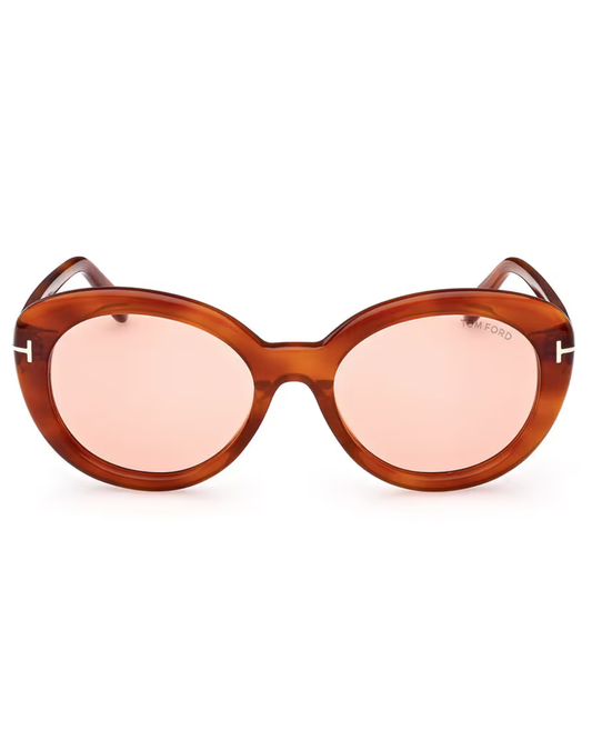 Tom Ford Lily Lentes de Sol Mujer Blonde Havana