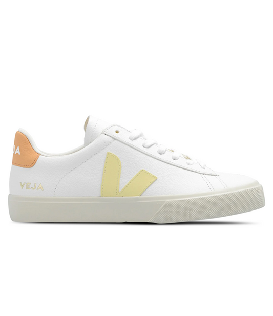 Tenis Veja Campo Blanco Peach