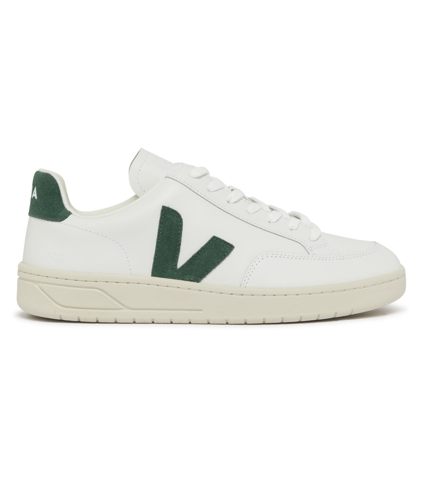 Sneakers Veja V12 Blanco Verde Hombre