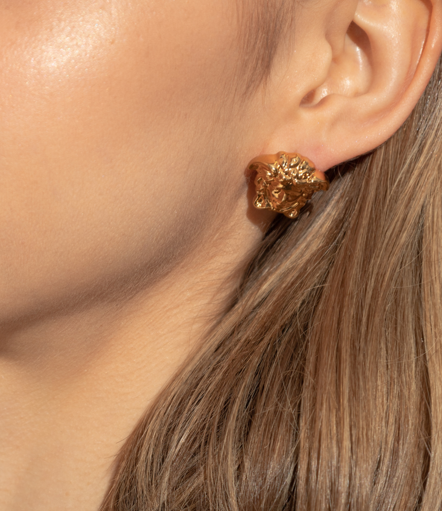 Aretes Versace Medusa Logo