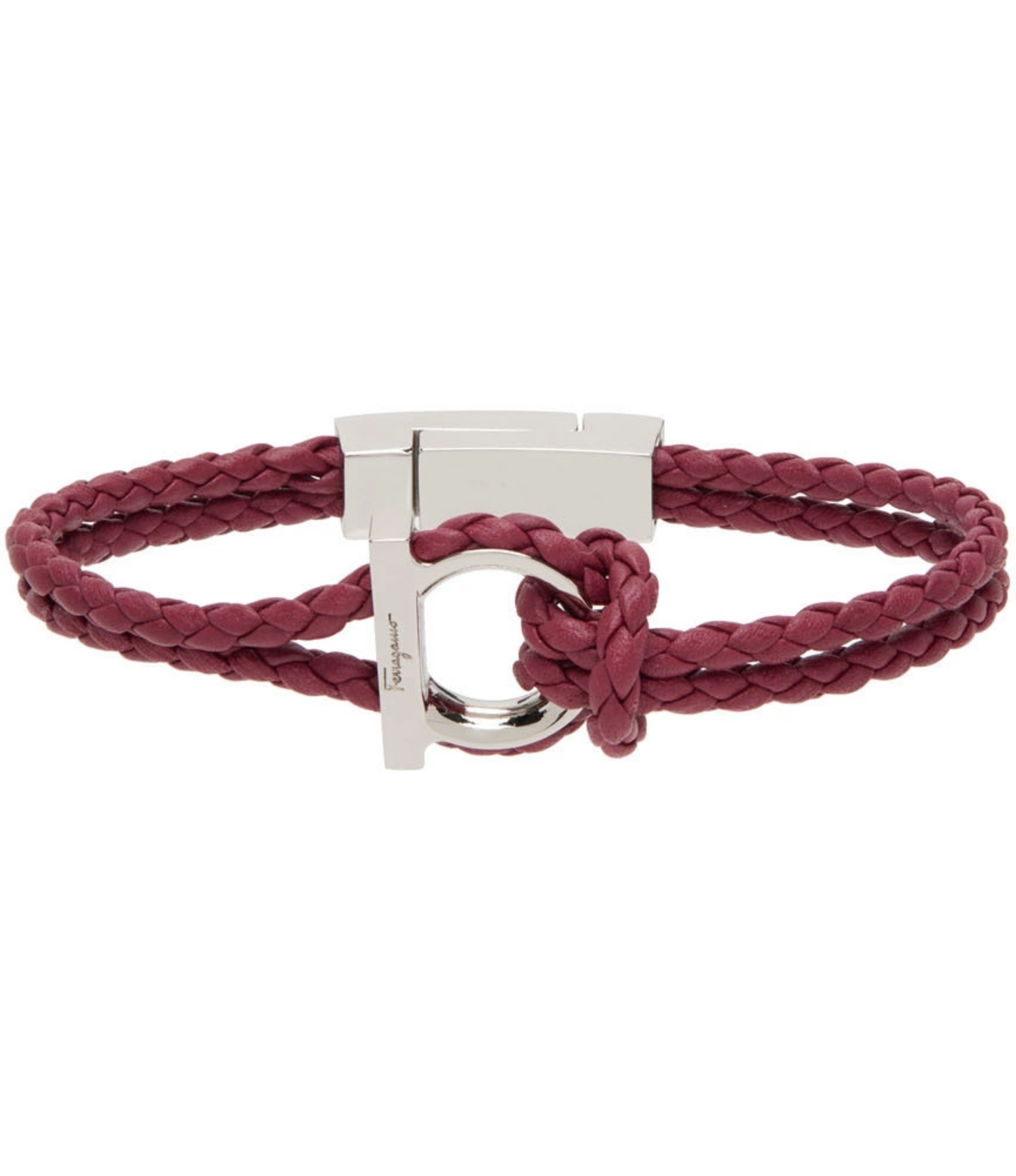 Pulsera Ferragamo Gancini Rojo