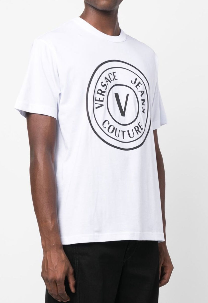 Tshirt Versace Jeans Couture Blanco