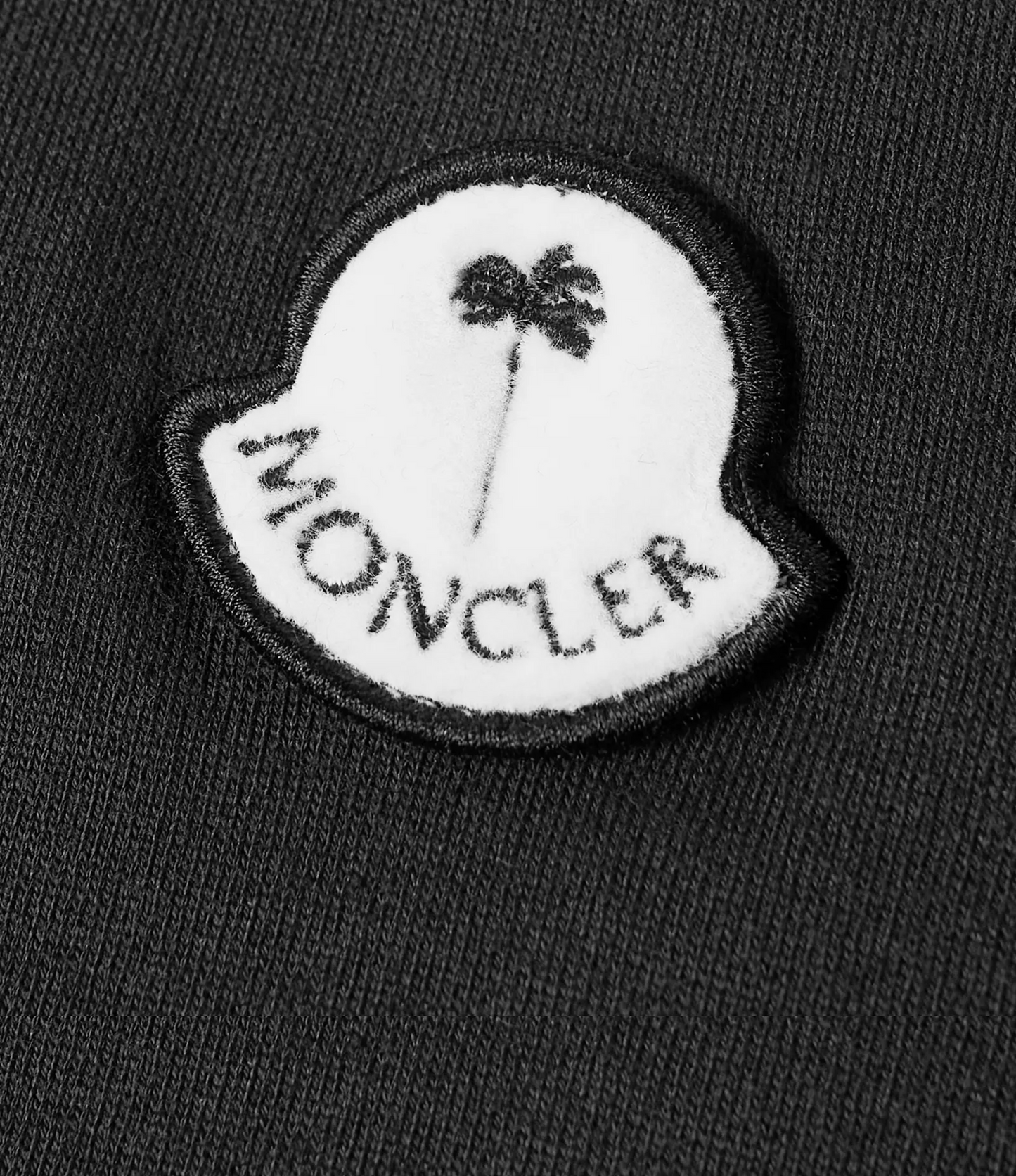 Tshirt Moncler x Palm Angels Negro