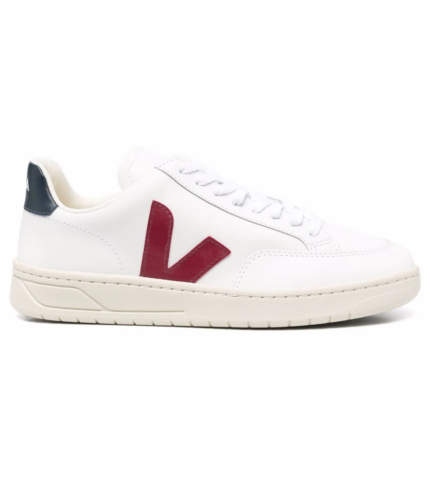 Tenis Veja V12 Blanco Rojo