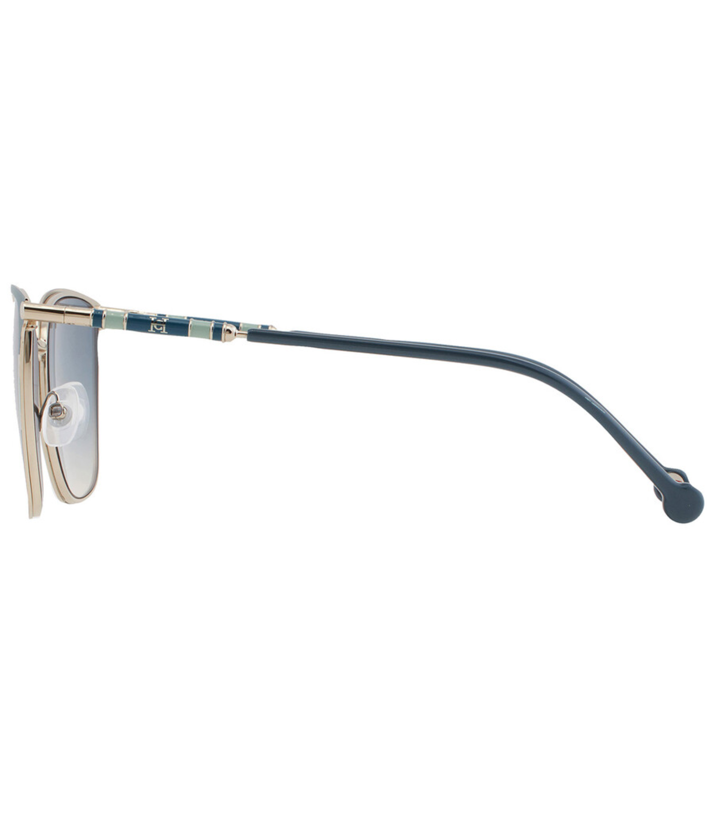 Lentes Carolina Herrera Rectangulares Azul