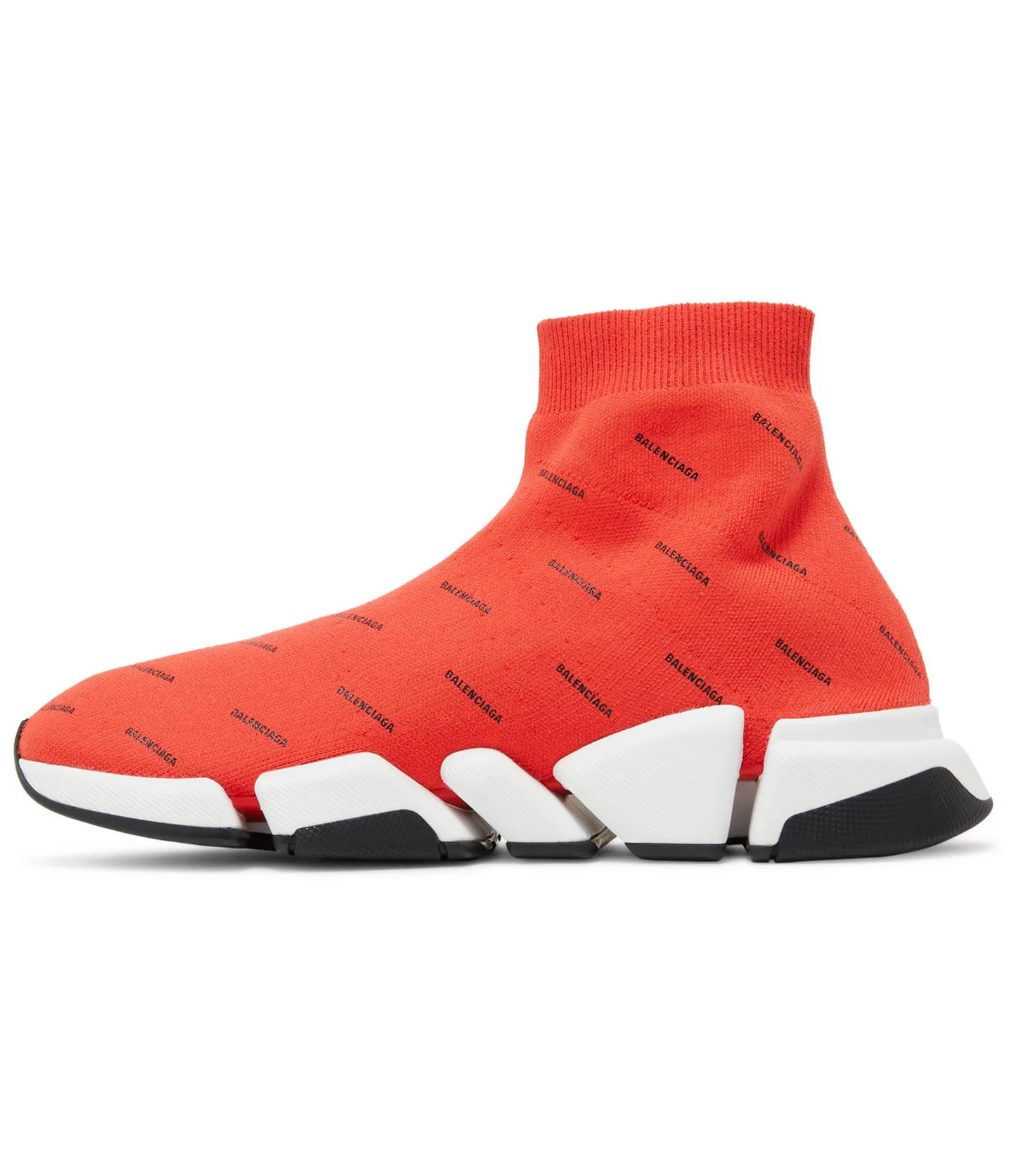 Sneakers Balenciaga Speed Rojo Logo